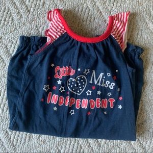 Patriotic onesie romper